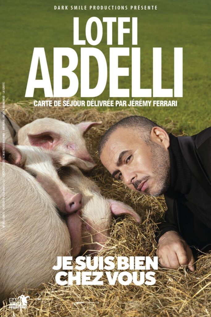 Affiche : Lotfi ABDELLI « Je suis bien chez vous »